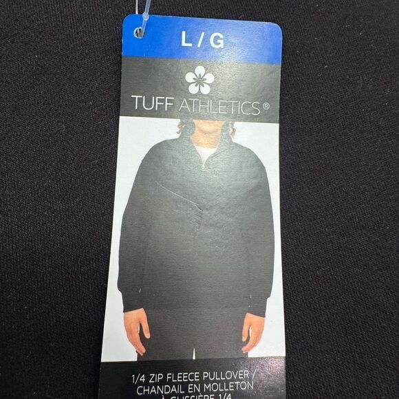 Women's Black Quarter-Zip Sweater - Picture 4 of 4